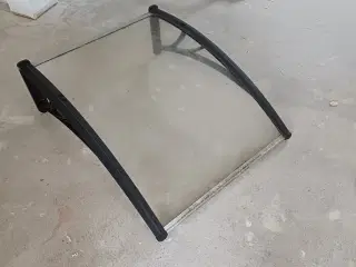 Udhæng / lille halvtag – sort (80 x 90 cm)