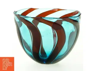 Skål i glas (str. 11 x 8 cm)