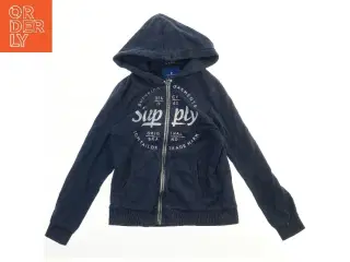 Hættetrøje med lynlås (str. 152)