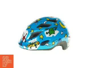 Cykelhjelm med figurer