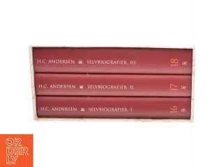 Andersen : H.C. Andersens samlede værker. Bind 16, Selvbiografier I (Bog)