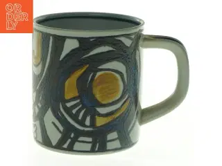 Keramikkrus med kunst fra Royal Copenhagen (str. 11,5 x 10 cm)