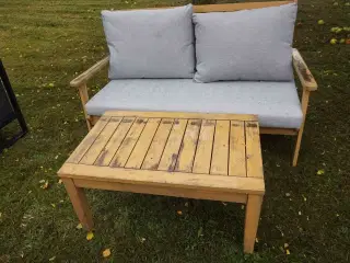 Zamora lounge sofa med bord