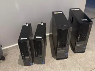 Dell pc’er med i3 og i7