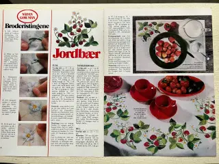 Broderi, Det dejligste jordbærbed