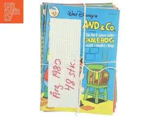 Samling af Anders And & Co. Blade, 1980, 48 stk fra Walt Disney