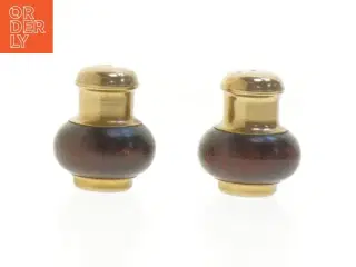 Sæt med salt og peberbøsser (str. 5x4 cm)