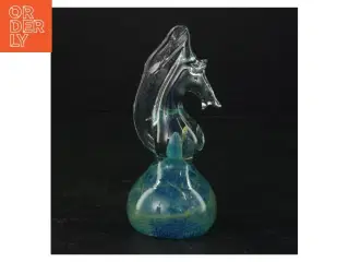 Mdina Malta Søhest Glas skulptur (str. 14 x 6 cm)