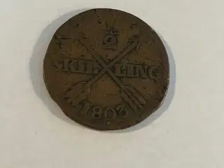1/2 Skilling 1803 Sweden