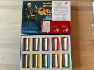 Otto Leisner Mester Quiz, strategi og voksenspil,