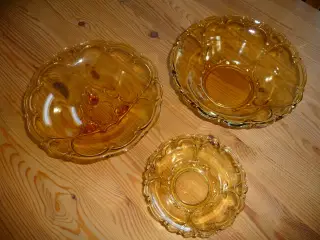 3 glas skåle