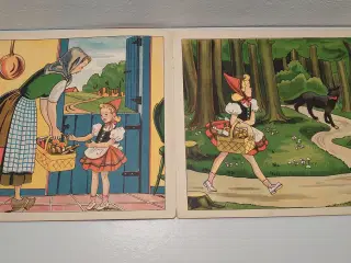 Rødhætte af Brødrene Grimm. ill. Ebba Schultz