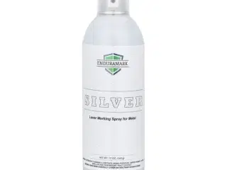 Enduramark laser Spray til Metal - Silver/Sølv - 340g