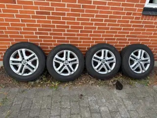 16 originale Renault/Nissan vinterhjul med TPMS