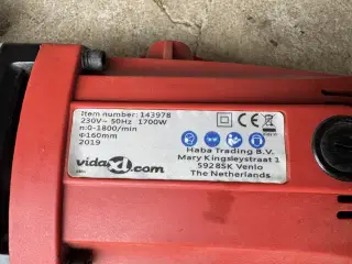 Håndholdt kerneboremaskine 1700 W 160 mm