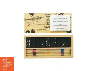 Domino + Mikado spil fra Tiger (str. 21 x 10 x 3 cm)