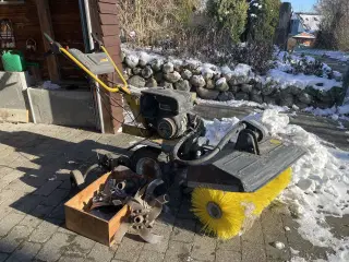 Texas fræser med kost