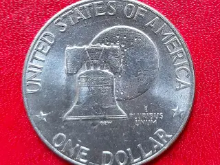 2 x U.S.A. ONE 1 DOLLAR 1976 & 1976D Bicentennial