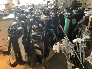 Golf udstyr fra kæmpe konkursbo