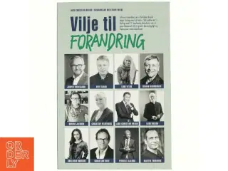 Vilje til forandring af Lars-Christian Brask (Bog)