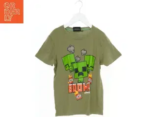 T-shirt med Minecraft motiv fra Minecraft (str. 140)
