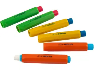 Praktisk Kridtholder til Tavlekridt - 6 stk.