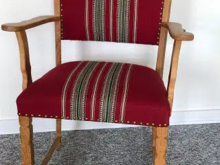 Egetræ stol
