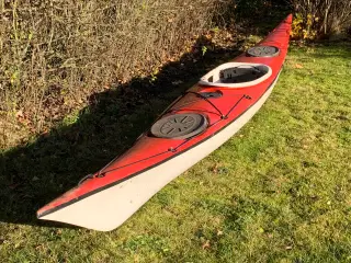 Havkajak med tilbehør 
