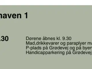Billetter sommersang i mariehaven