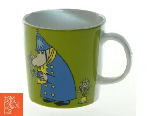 Keramikkrus med Mummi-motiv fra Arabia Finland (str. Ø 8,5 cm)