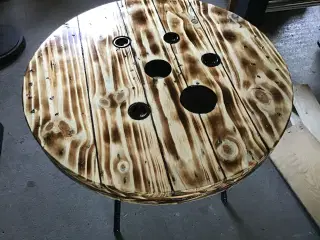Sofa bord kabeltromle 