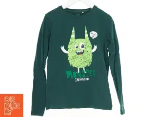 Langærmet T-shirt med monster design fra Name It (str. 122)