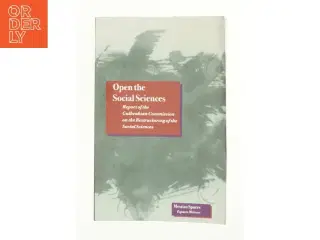 Open the Social Sciences (Bog)