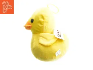 Gul plysdyr and fra Leico (str. 18 cm)