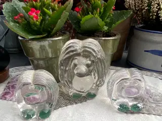 * Troldemor og troldebørn - fra Bergdala Glasbruk