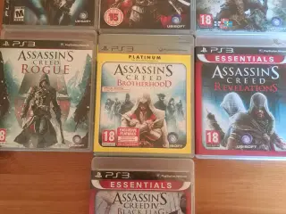 Assassins Creed samlet ps3