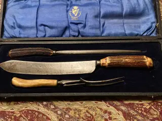 Gammelt kniv/gaffelsæt