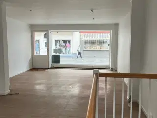Butikslokale i gågade Nyborg