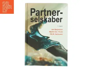 Partnerselskaber af Jan Børjesson (Bog)