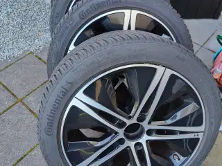 Mercedes c300e fælge originale med helårsdæk