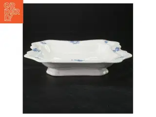 Gustavberg Blå Blom skål (str. 23x20x4 cm)