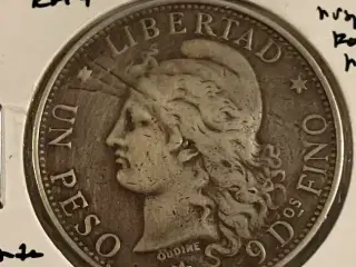 1 peso 1882 Argentina