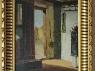 Maleri af Osvald Rasmussen (1933-2021)
