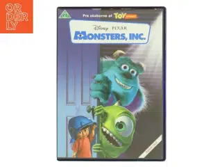 Monsters Inc med Mike Wazowski (DVD)