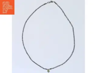 Perlekæde med vedhæng (str. 46 cm)