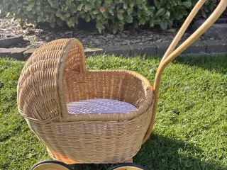 Sebra dukkevogn med madras