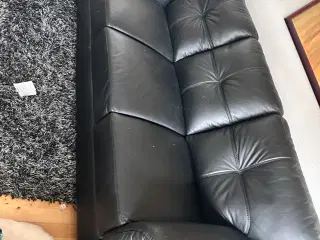 Læder sofa 