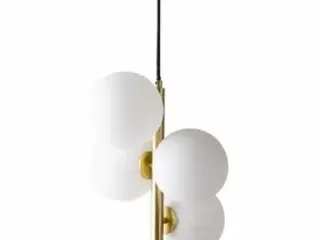 Ny Pendel, Lampe New Iris Pendant 4 Bullets Brass 