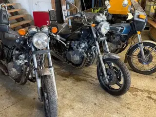 Honda, Kawasaki og Kawasaki 3 stk. Klassiske MC-projekter