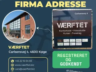 Billig Virtuelt Kontor i Køge - Professionel Firma adresse til Erhvervslivet